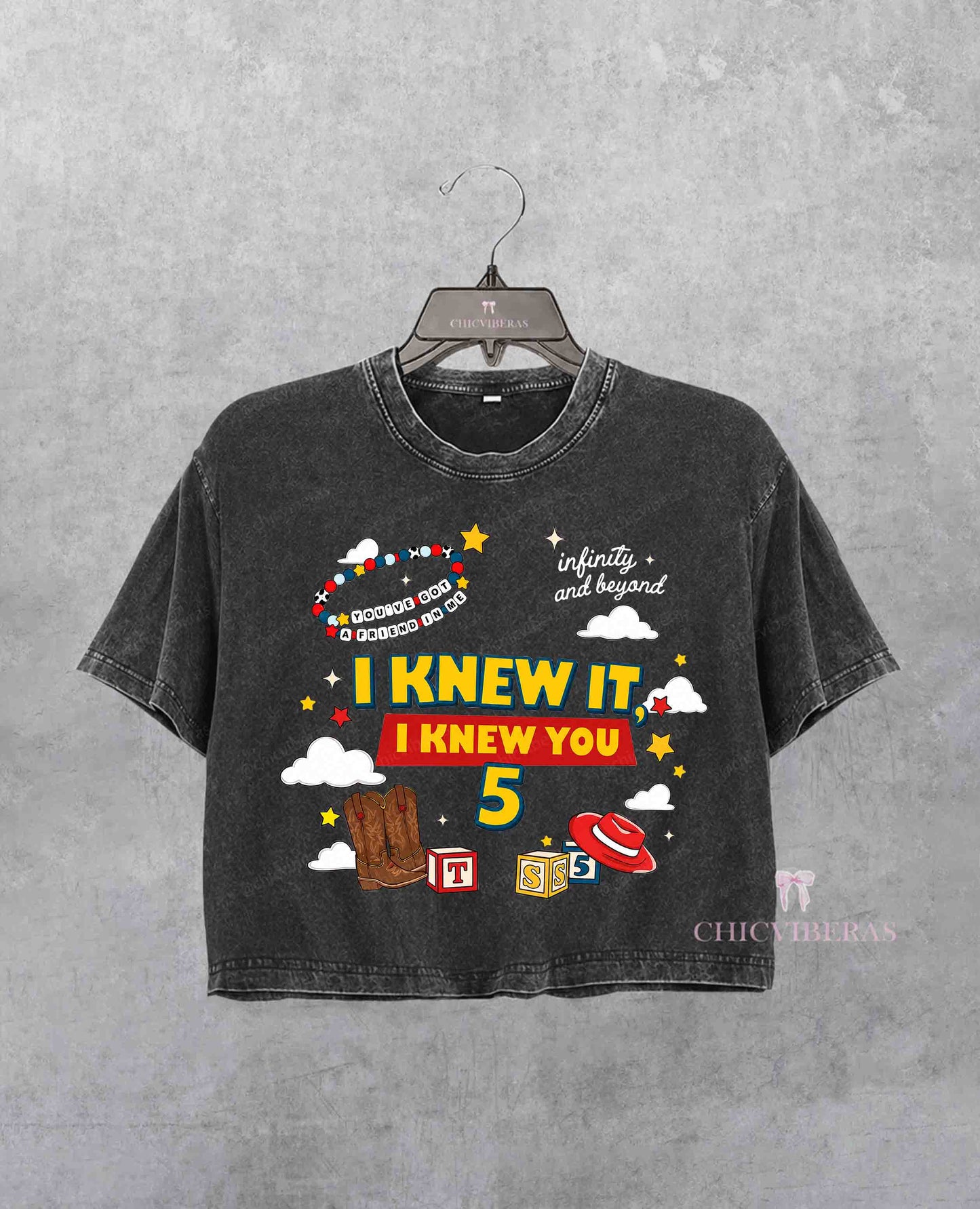 I Knew It, I Knew You TSwift Crop Shirt