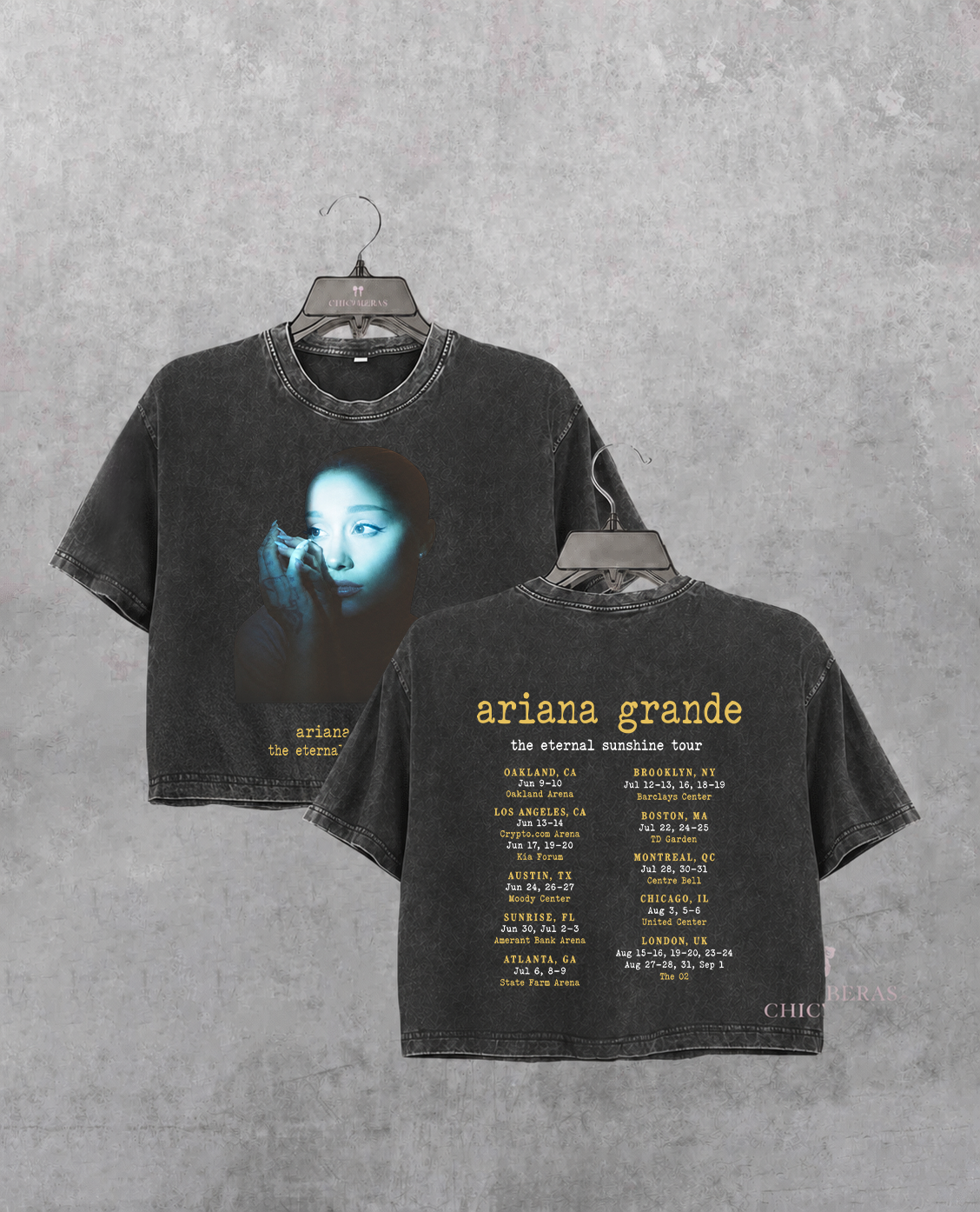 Ariana Grande Eternal Sunshine Tour 2026 Crop Shirt