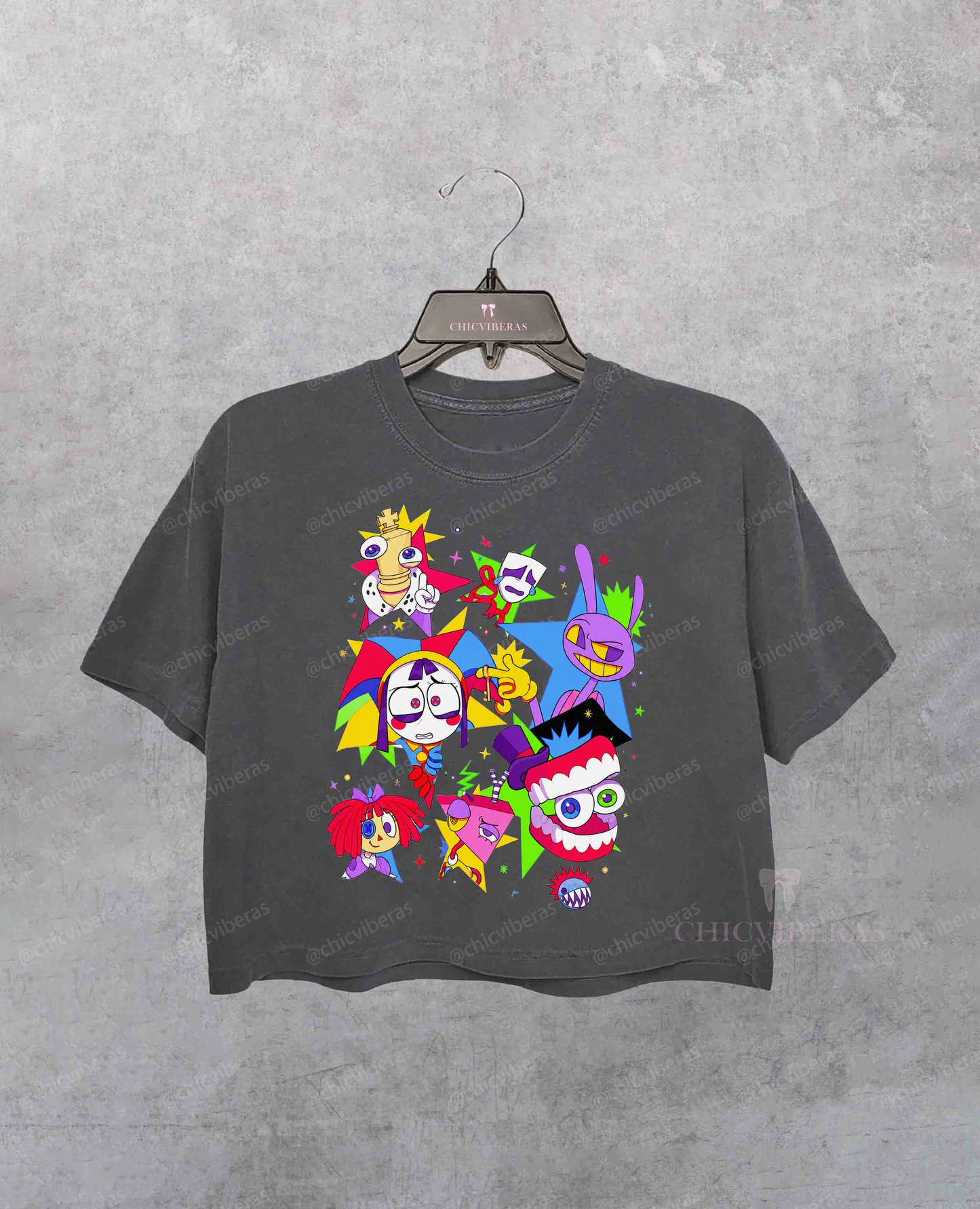 The Amazing Digital Circus Crop Shirt
