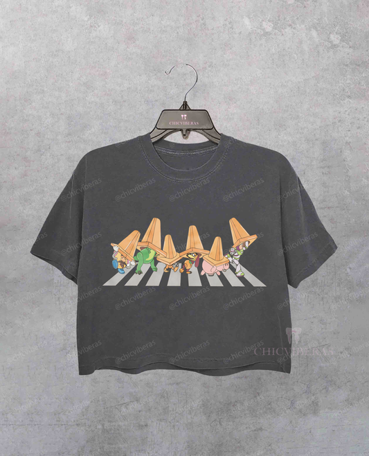 Toys Crossing Crop Shirt