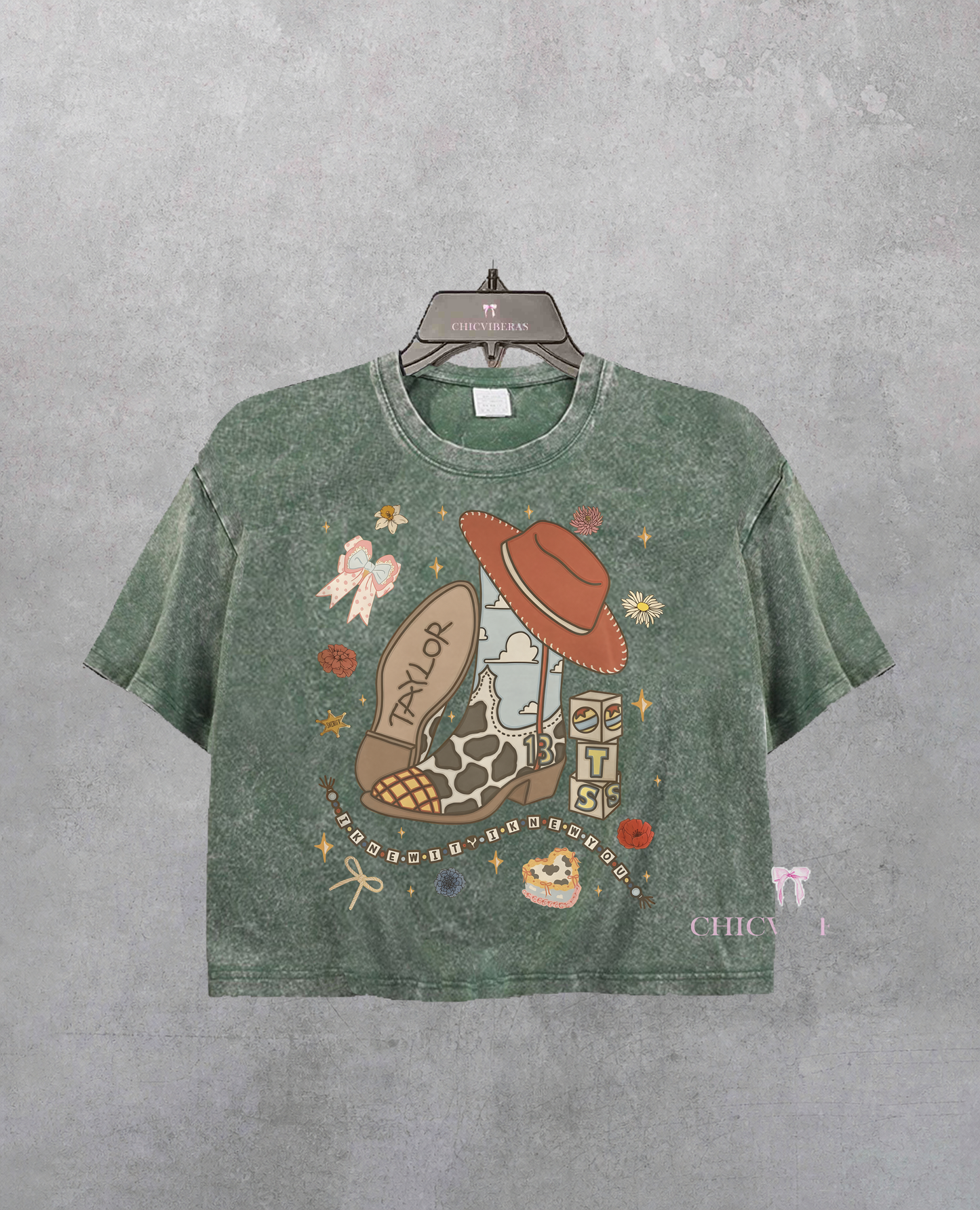 Vintage I Knew It I Knew You TS 5 Friendship Crop Shirt