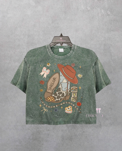 Vintage I Knew It I Knew You TS 5 Friendship Crop Shirt