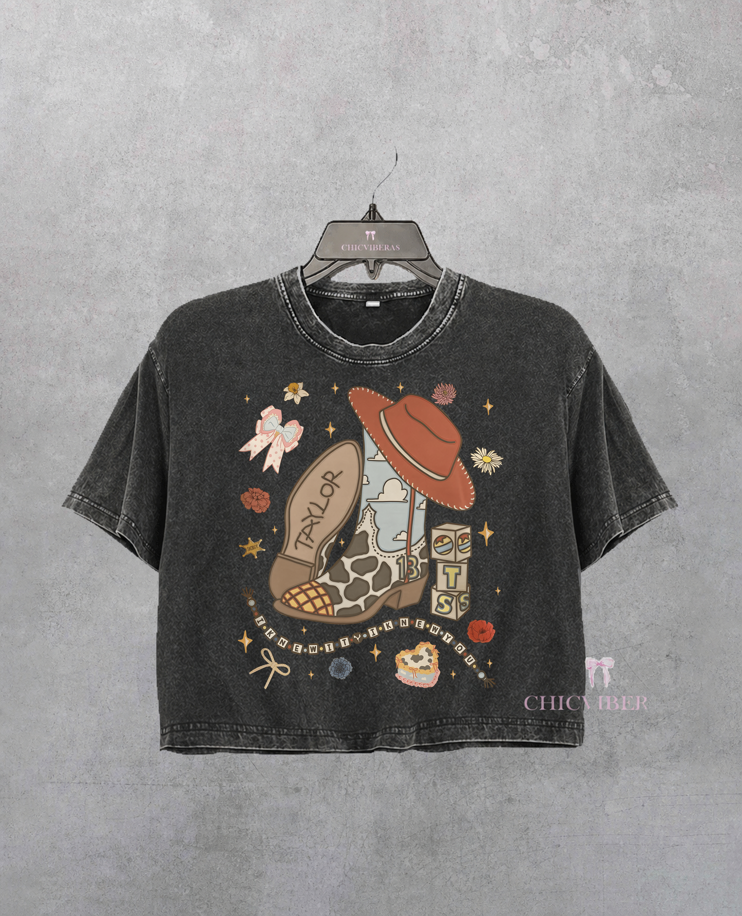 Vintage I Knew It I Knew You TS 5 Friendship Crop Shirt