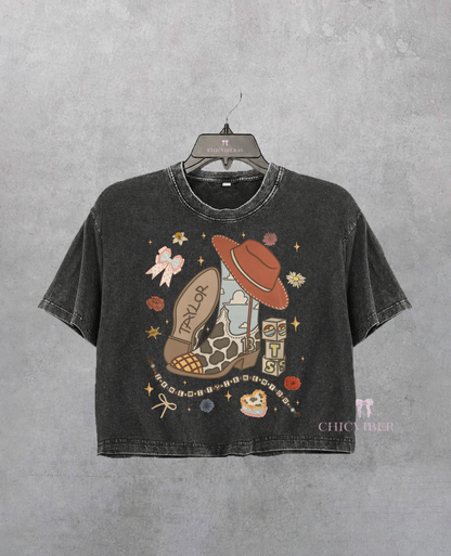 Vintage I Knew It I Knew You TS 5 Friendship Crop Shirt
