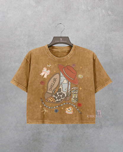 Vintage I Knew It I Knew You TS 5 Friendship Crop Shirt