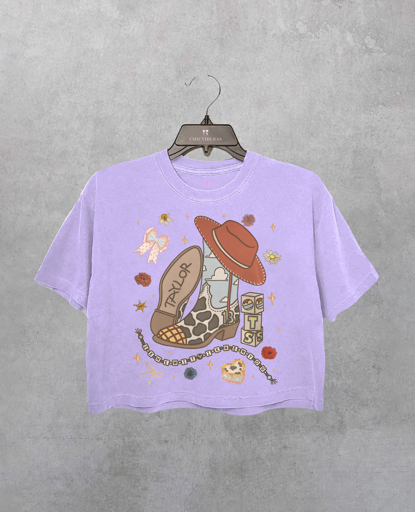 Vintage I Knew It I Knew You TS 5 Friendship Crop Shirt