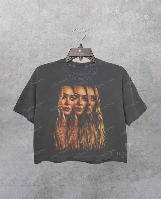 Hilary Duff The Lucky Me Tour 2026 Crop Shirt