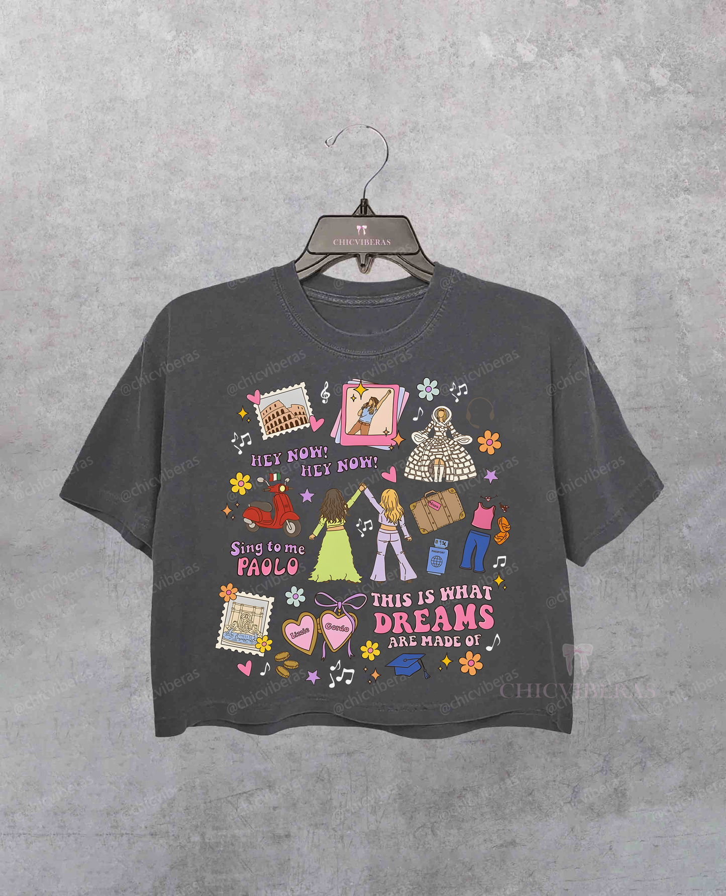 Lizzie McGuire This Is What Dreams Crop Shirt