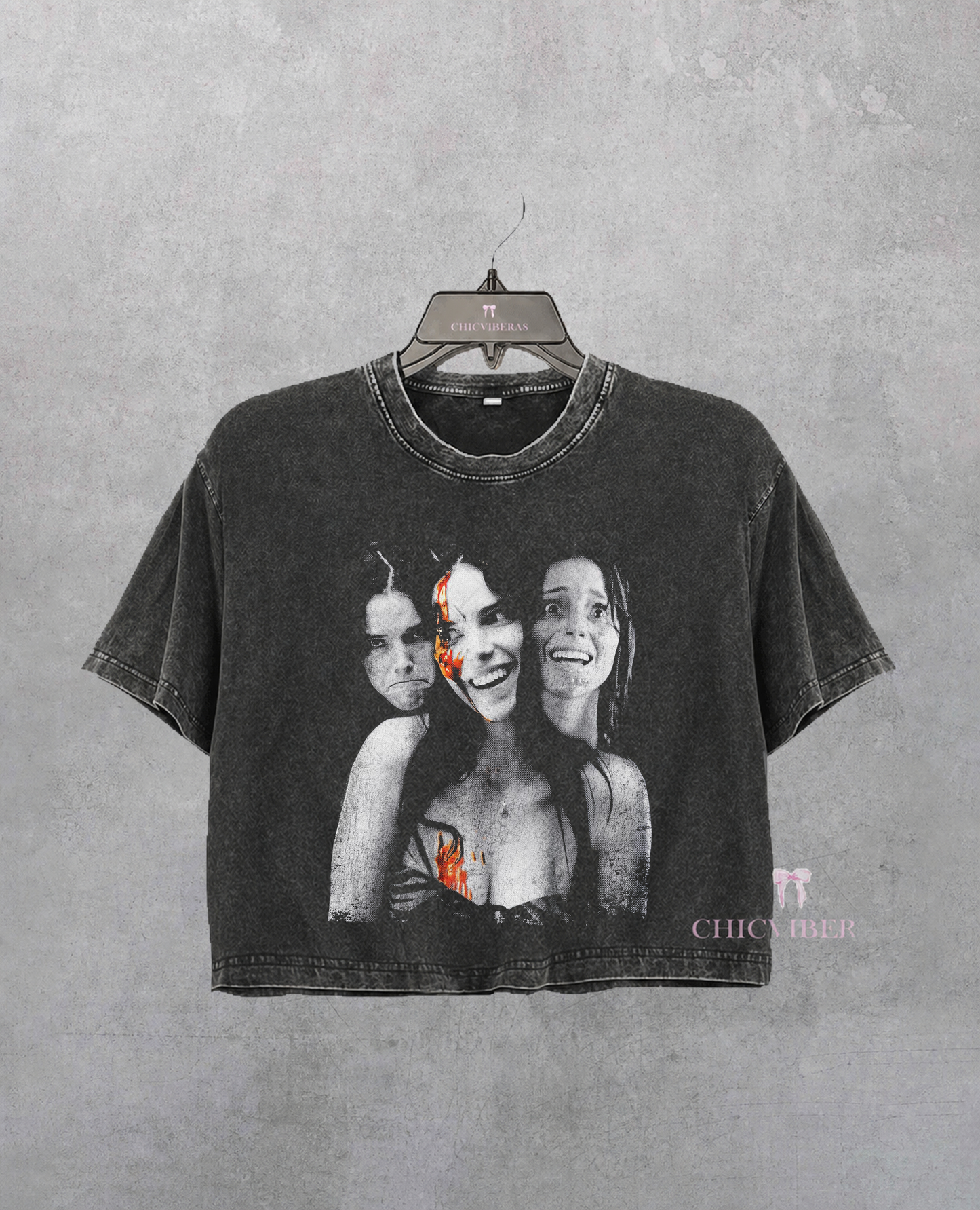 Limited Nikki Obsession Horror Movie Crop Shirt