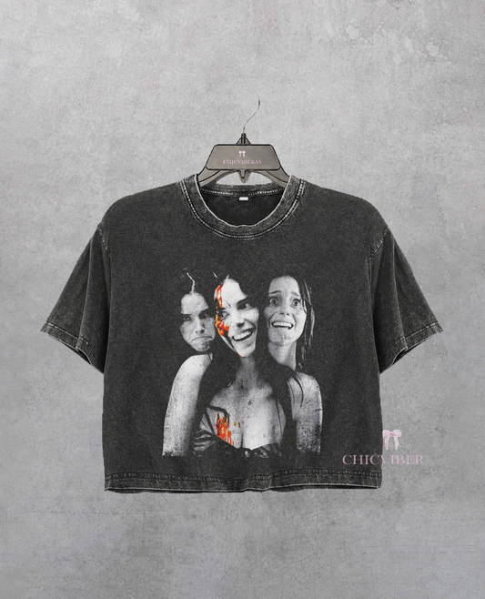 Limited Nikki Obsession Horror Movie Crop Shirt