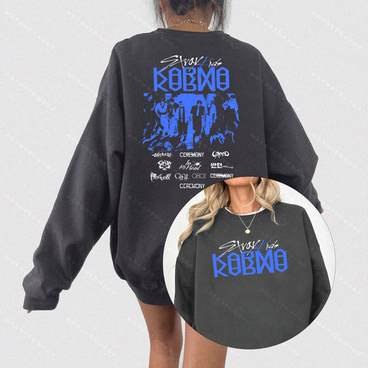 Stray Kids Karma Track List Crewneck