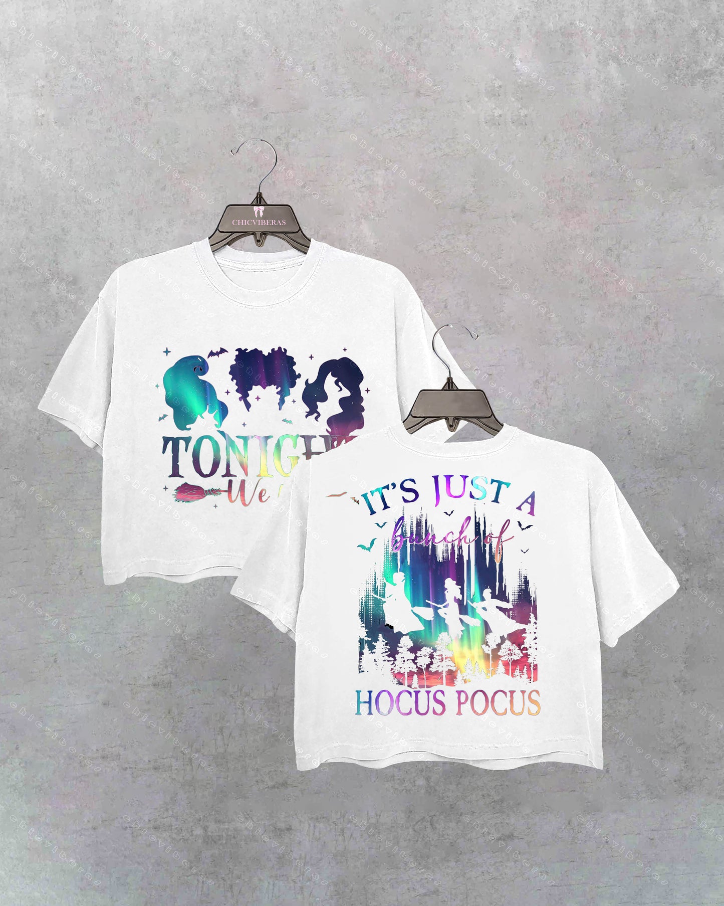 Bad Witches Vibes Crop Shirt