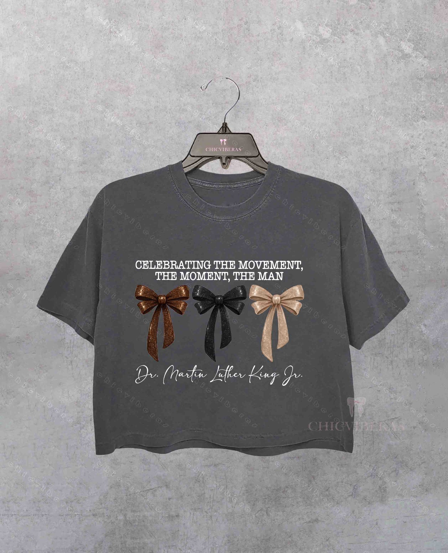 Black History Coquette Celebrating the Movemen Crop Shirt
