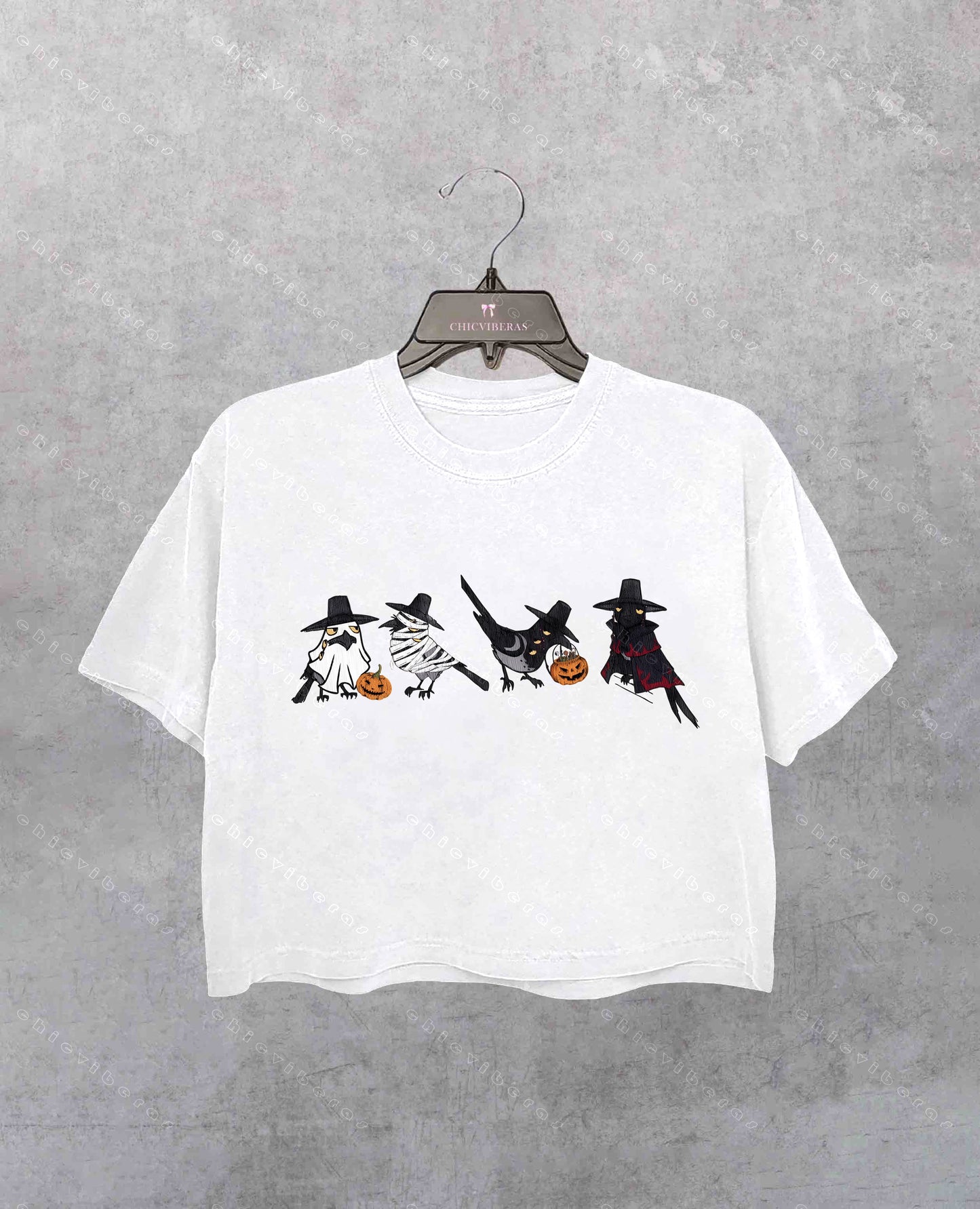 Halloween Sussy Kpop Demon Hunters Crop Shirt
