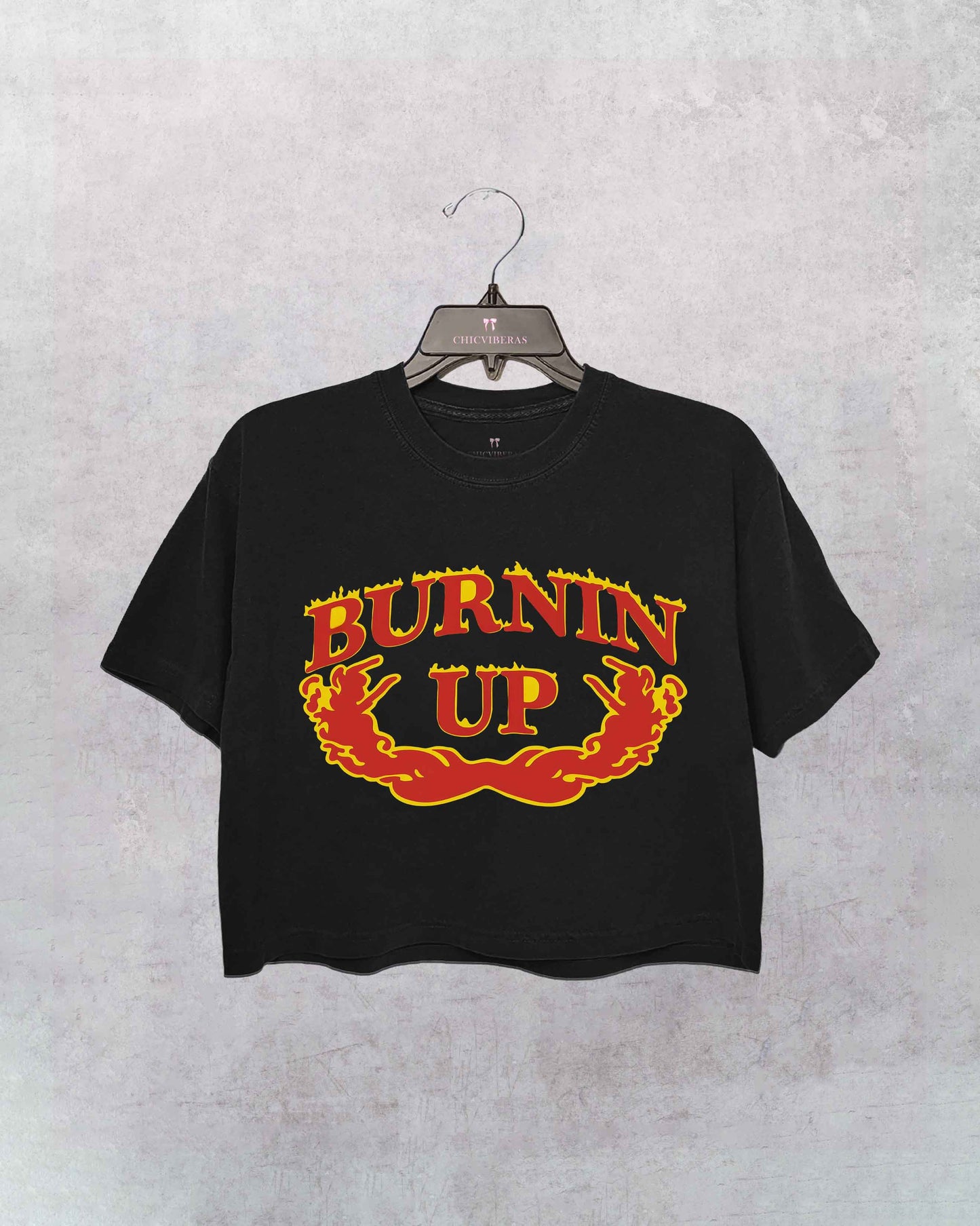 Burnin Up Jonas Brothers Crop Shirt