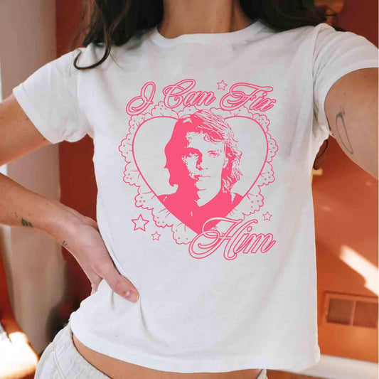 Pink Coquette Bow Star Wars Anakin Skywalker I Can Fix Him  y2k Baby Tee