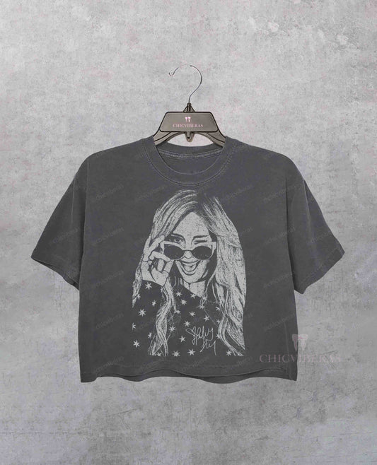 Limited Hilary Duff The Lucky Me Tour 2026 Crop Shirt