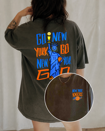 Go New York Go New York Basketball Tee
