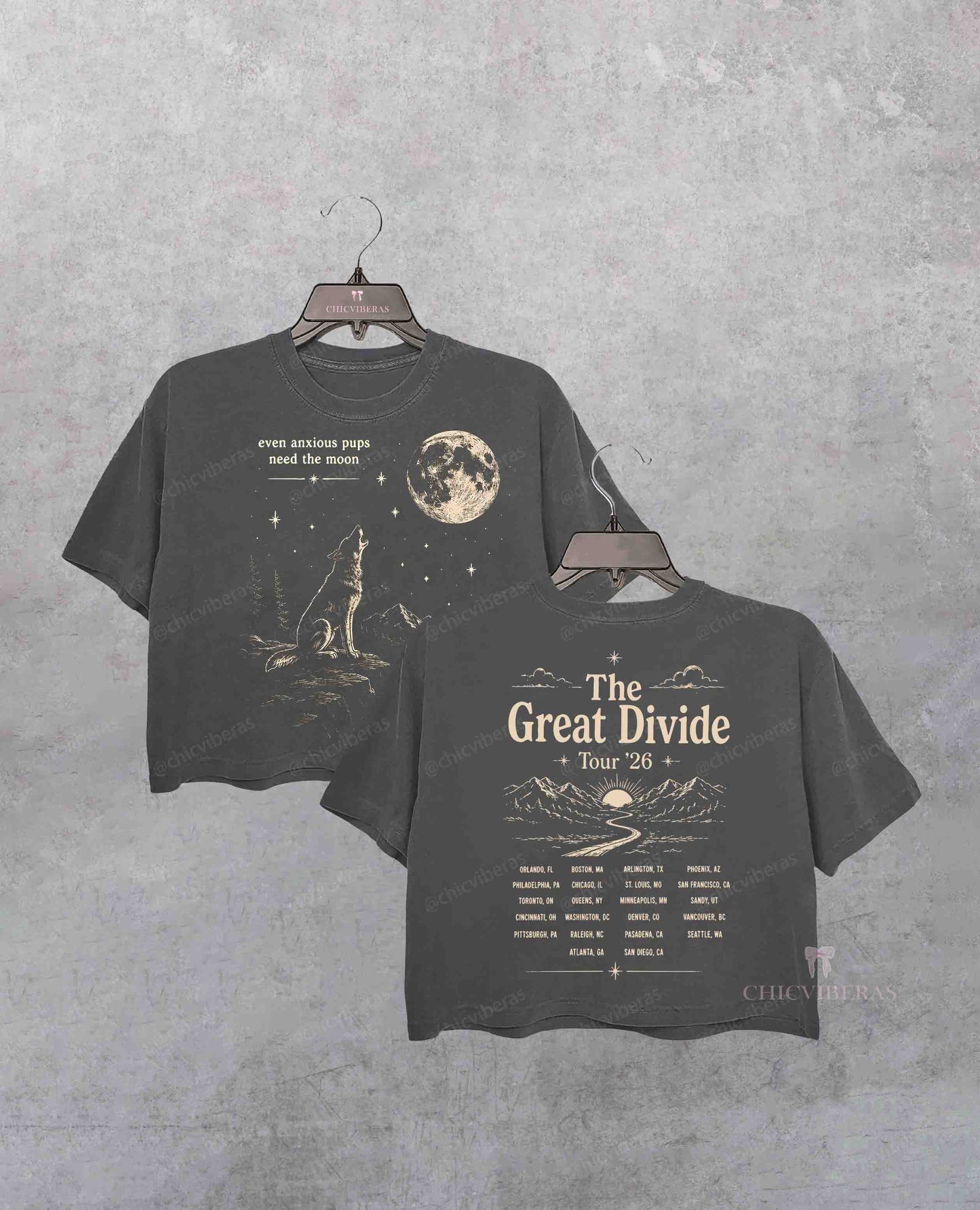 The Divide Tour Crop Shirt