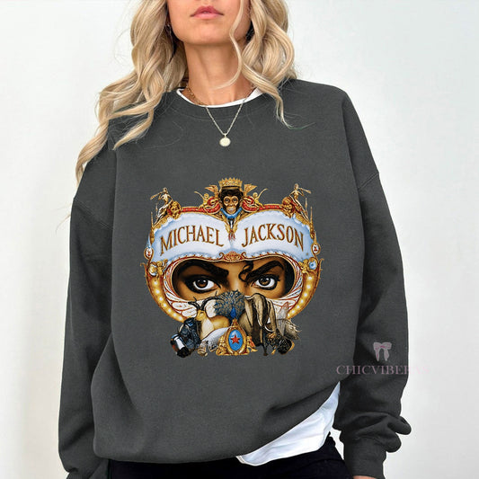 Michael Jackson Bad World Tour Crewneck