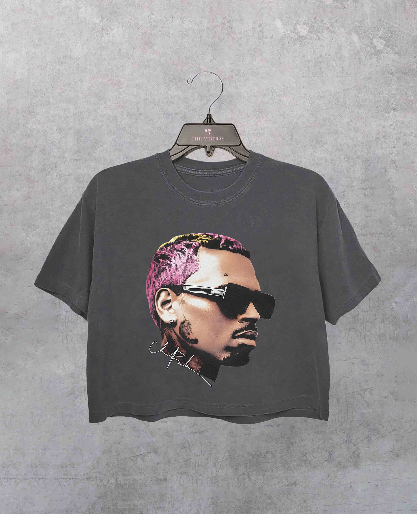 Chris Brown 11:11 Tour 2024 Crop Shirt