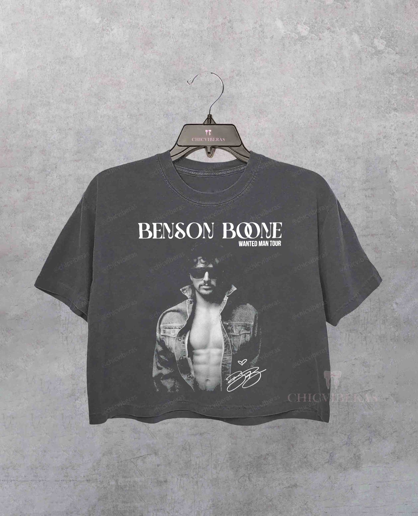 BB Wanted Man Tour 2026 Crop Shirt