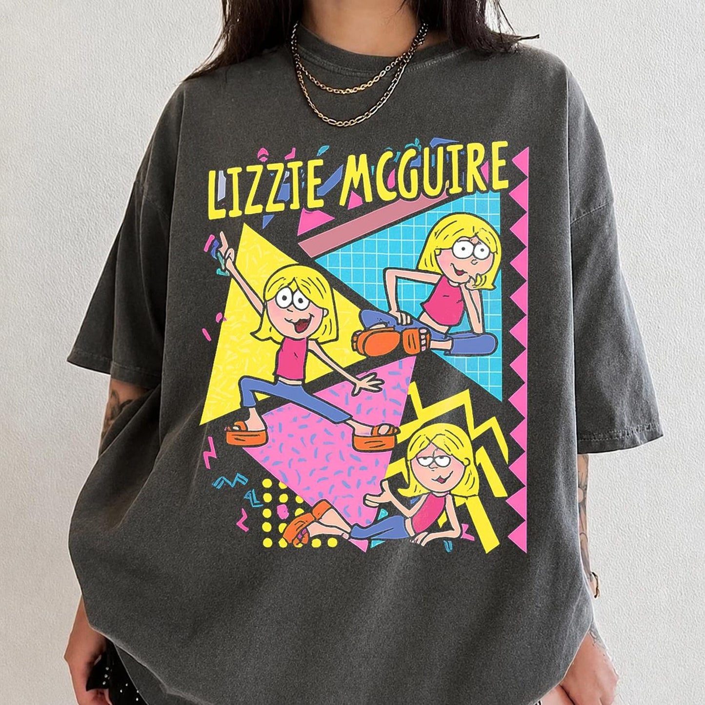 Lizzie McGuire 90s Cartoon Tee