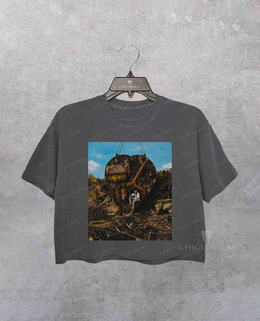 Oliver Tree Retro 90s Crop Shirt