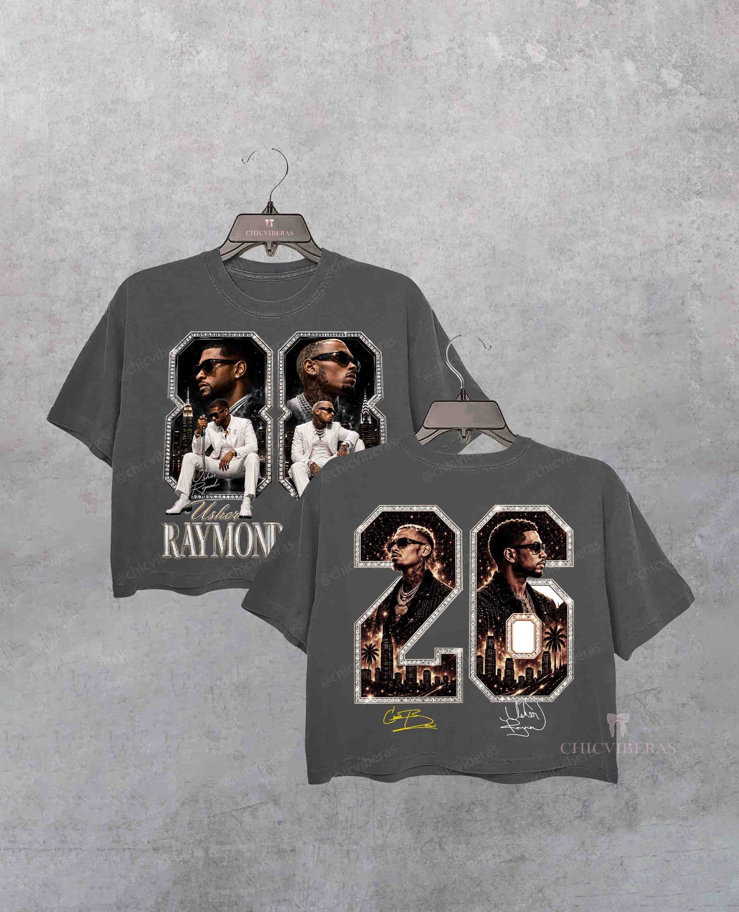 Raymond and Brown Tour 2026 R&B Crop Shirt