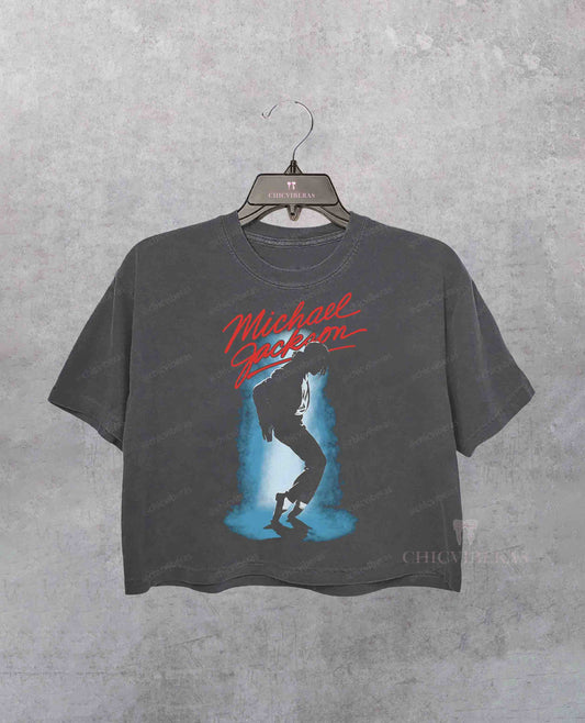 Old Navy Michael Jackson Crop Shirt