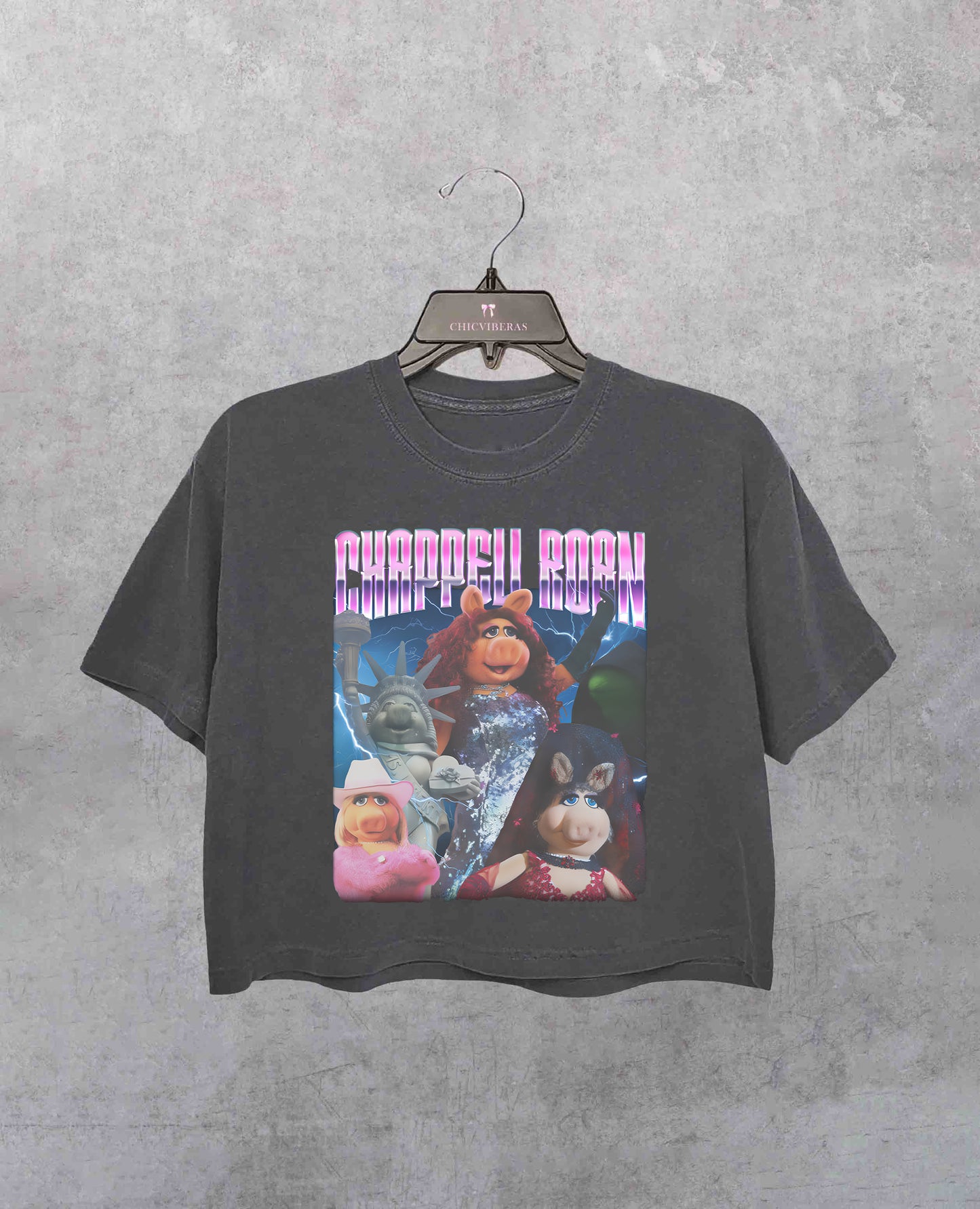 CHAPPELL ROAN Miss Piggy Crop Shirt