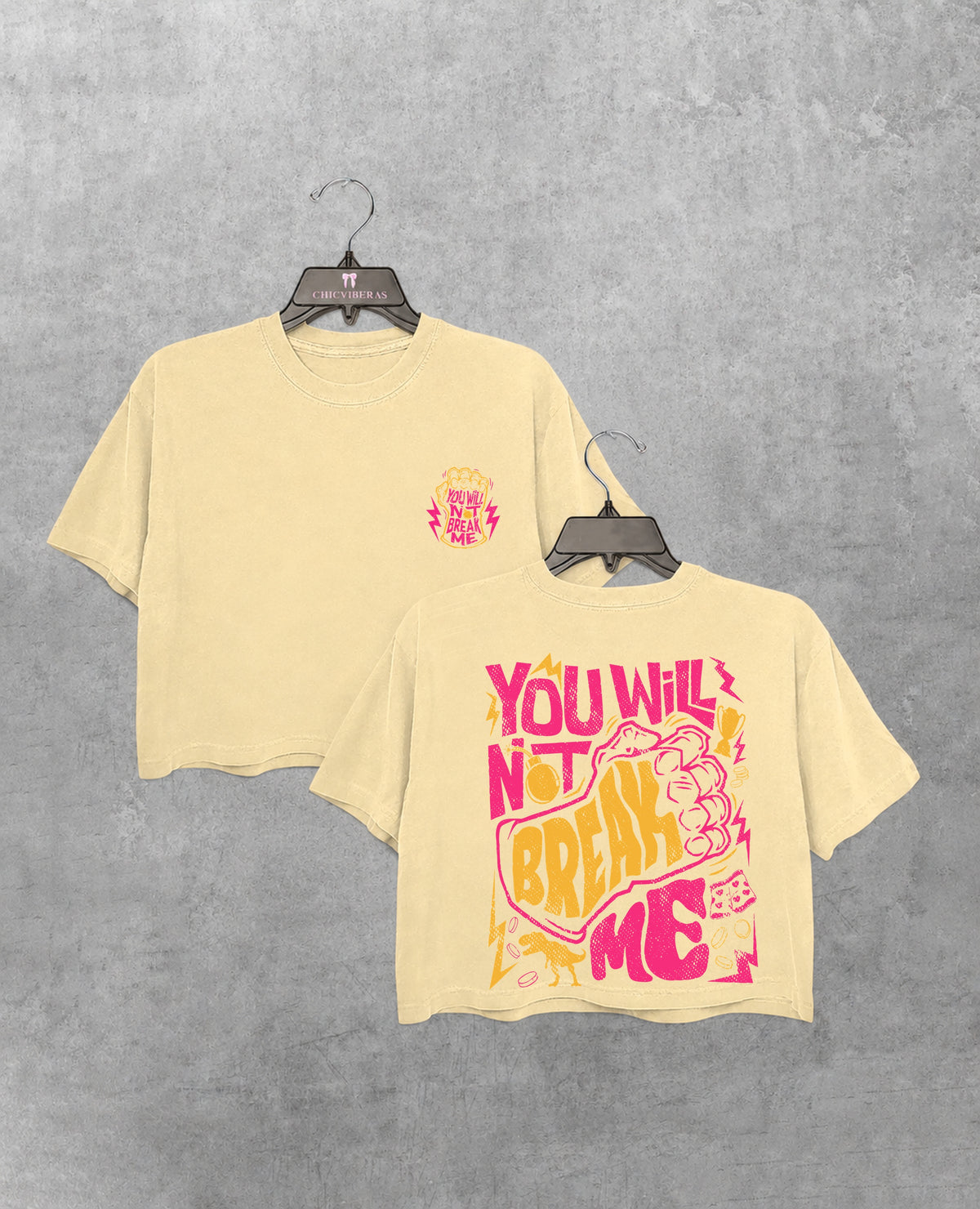 Dungeon Crawler Carl You Will Not Break Me Crop Shirt