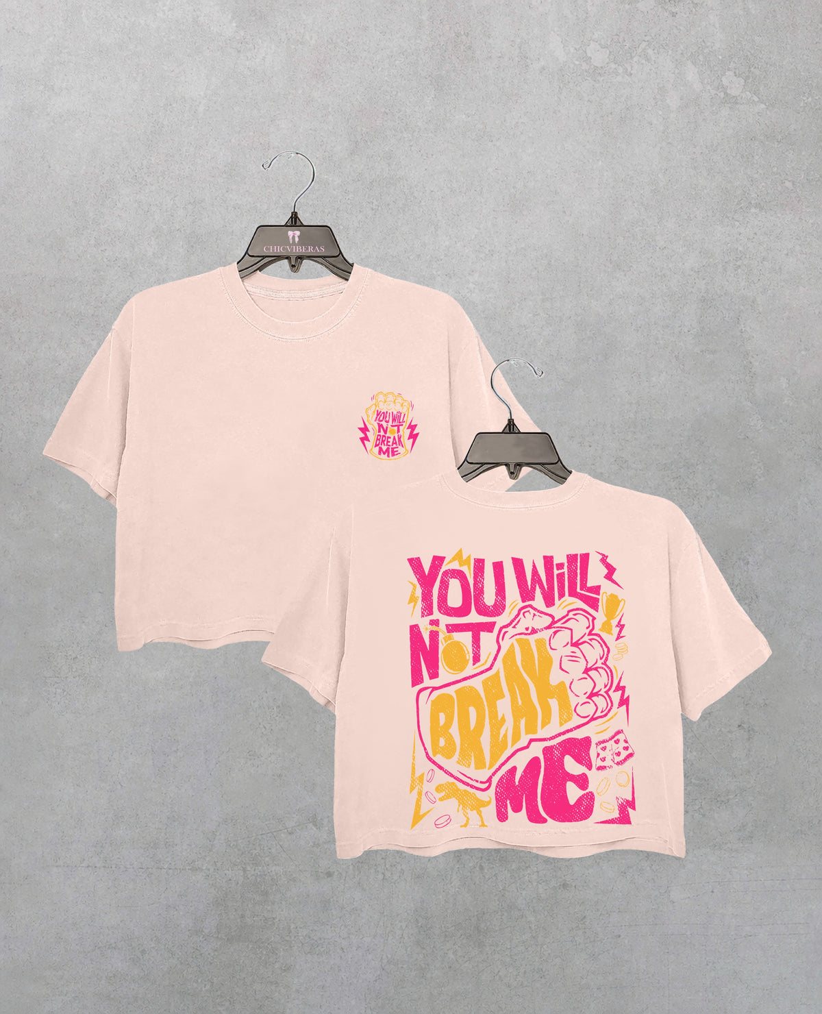 Dungeon Crawler Carl You Will Not Break Me Crop Shirt