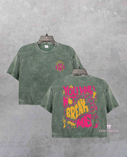 Dungeon Crawler Carl You Will Not Break Me Crop Shirt