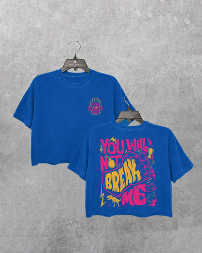 Dungeon Crawler Carl You Will Not Break Me Crop Shirt