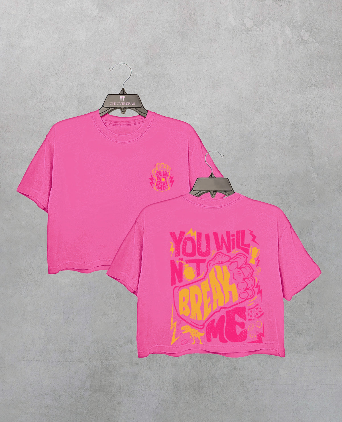 Dungeon Crawler Carl You Will Not Break Me Crop Shirt