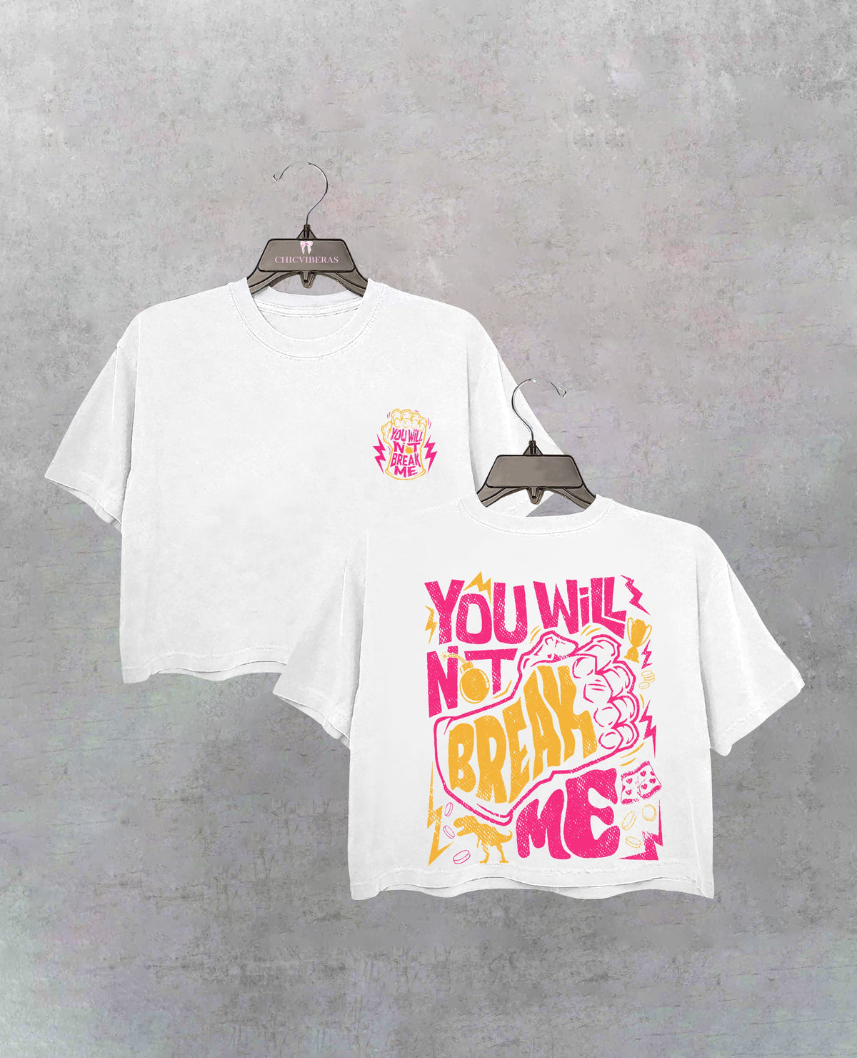 Dungeon Crawler Carl You Will Not Break Me Crop Shirt