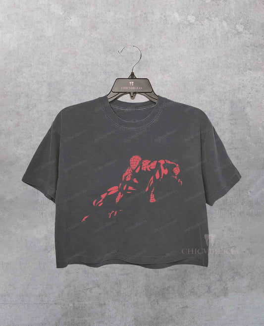 Zendaya Spider-Man Crop Shirt