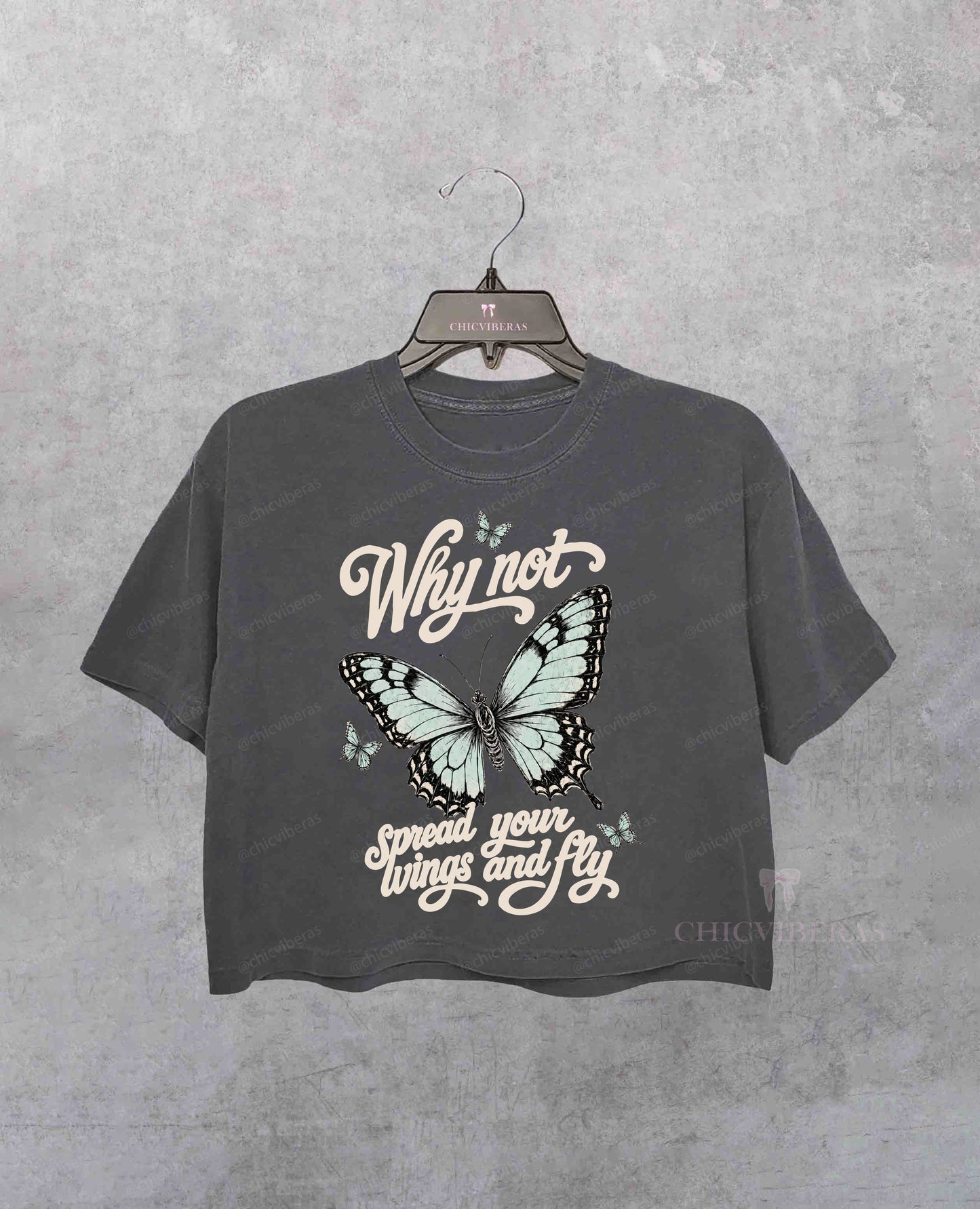 Vintage Hilary Duff Shirt Why Not Butterfly Crop Shirt