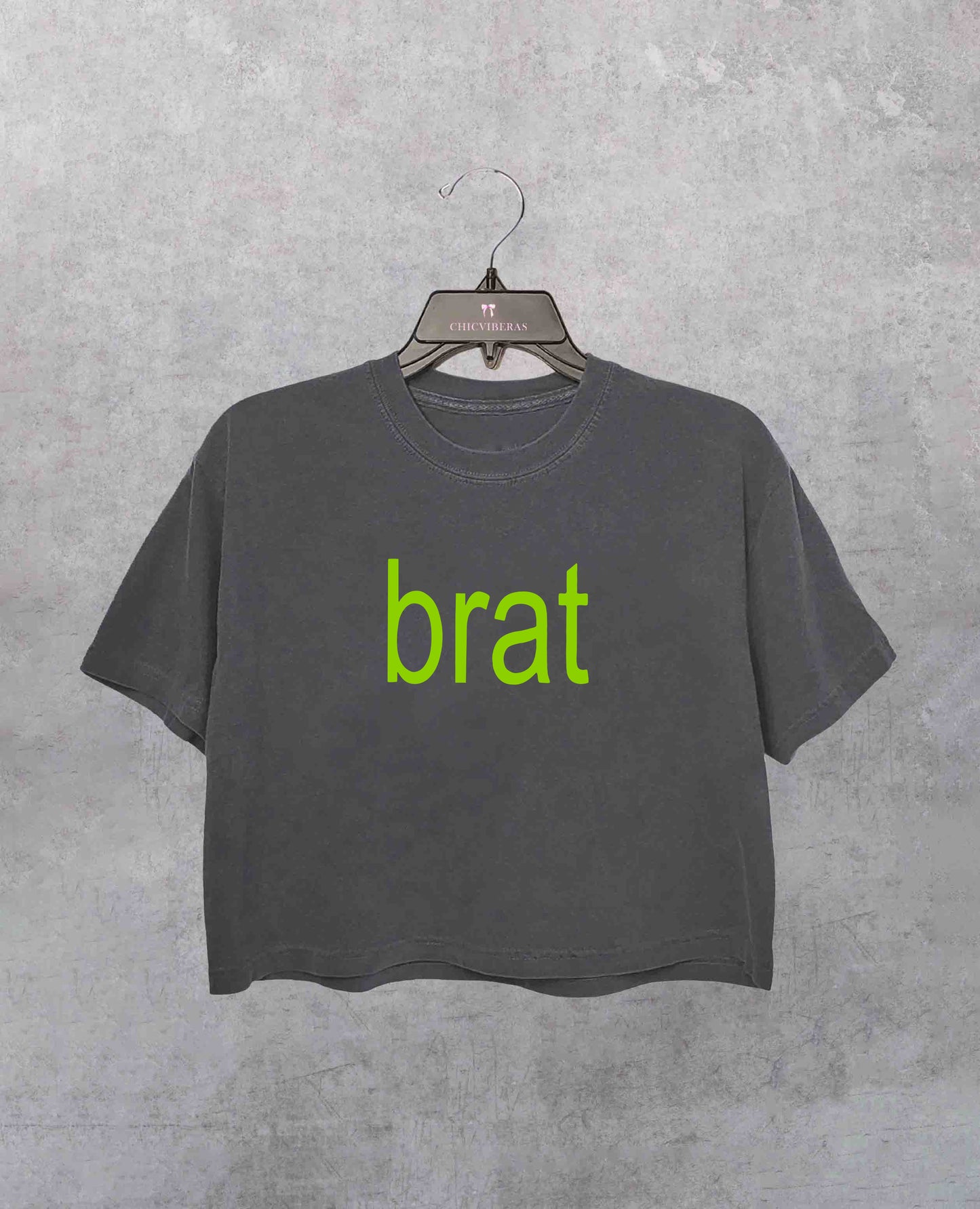 Charli XCX, Brat Crop Shirt