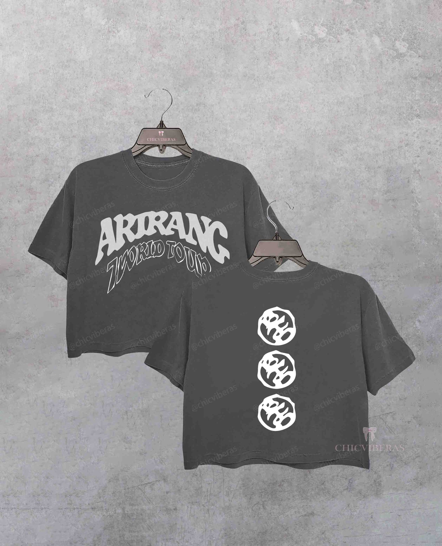 BTS World Tour Arirang Kpop Crop Shirt