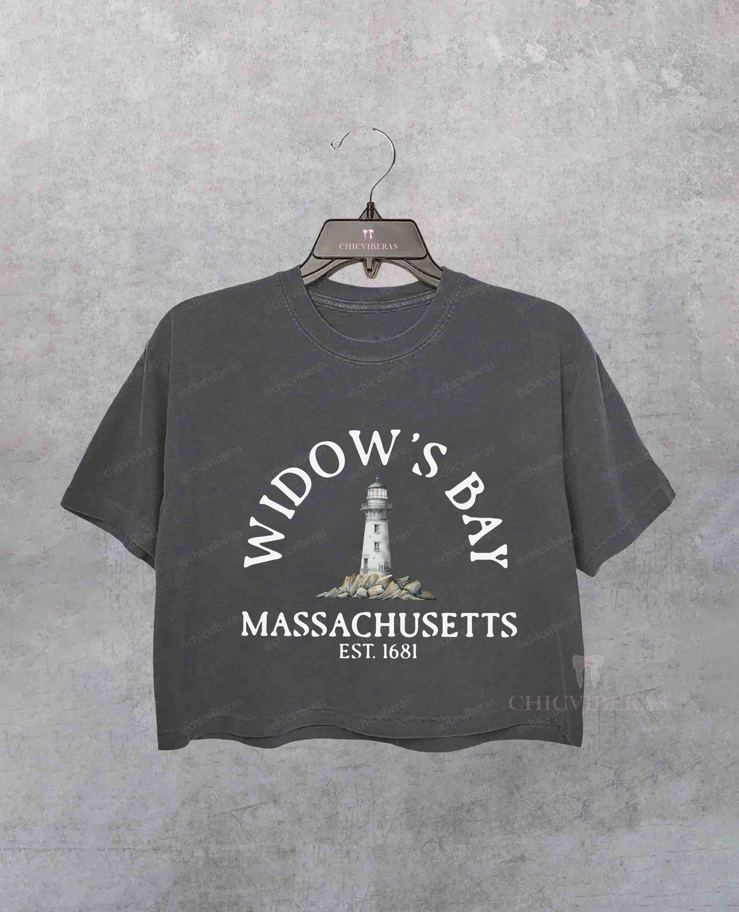 Widows Bay Est.1681 Crop Shirt