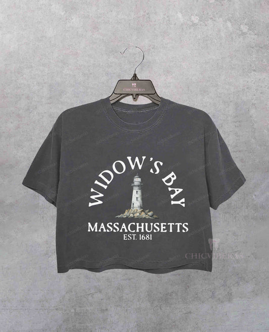 Widows Bay Est.1681 Crop Shirt