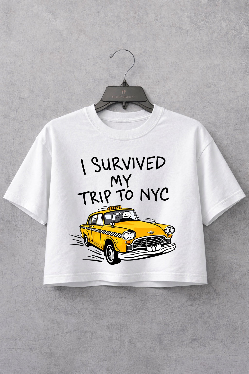 I Survived My Trip To NYC Crop Shirt