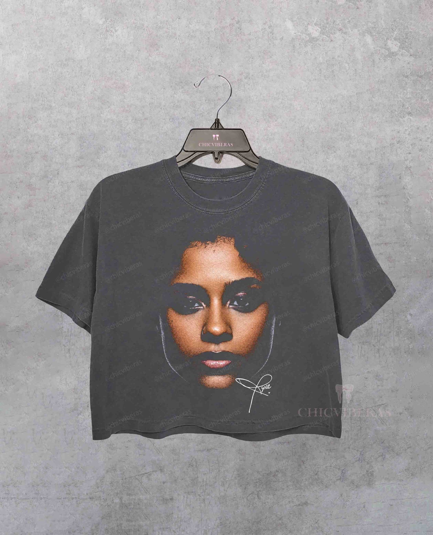 Tyla Music Crop Shirt