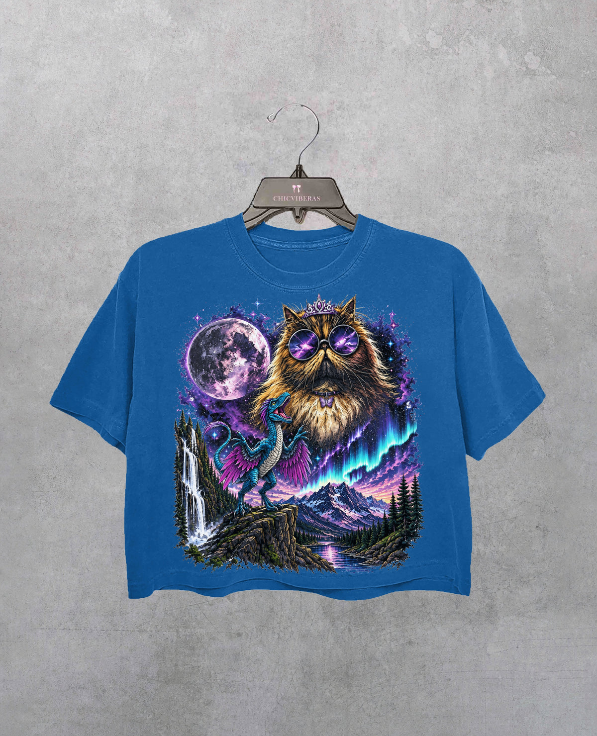 Vintage Princess Donut Dungeon Crawler Carl Crop Shirt