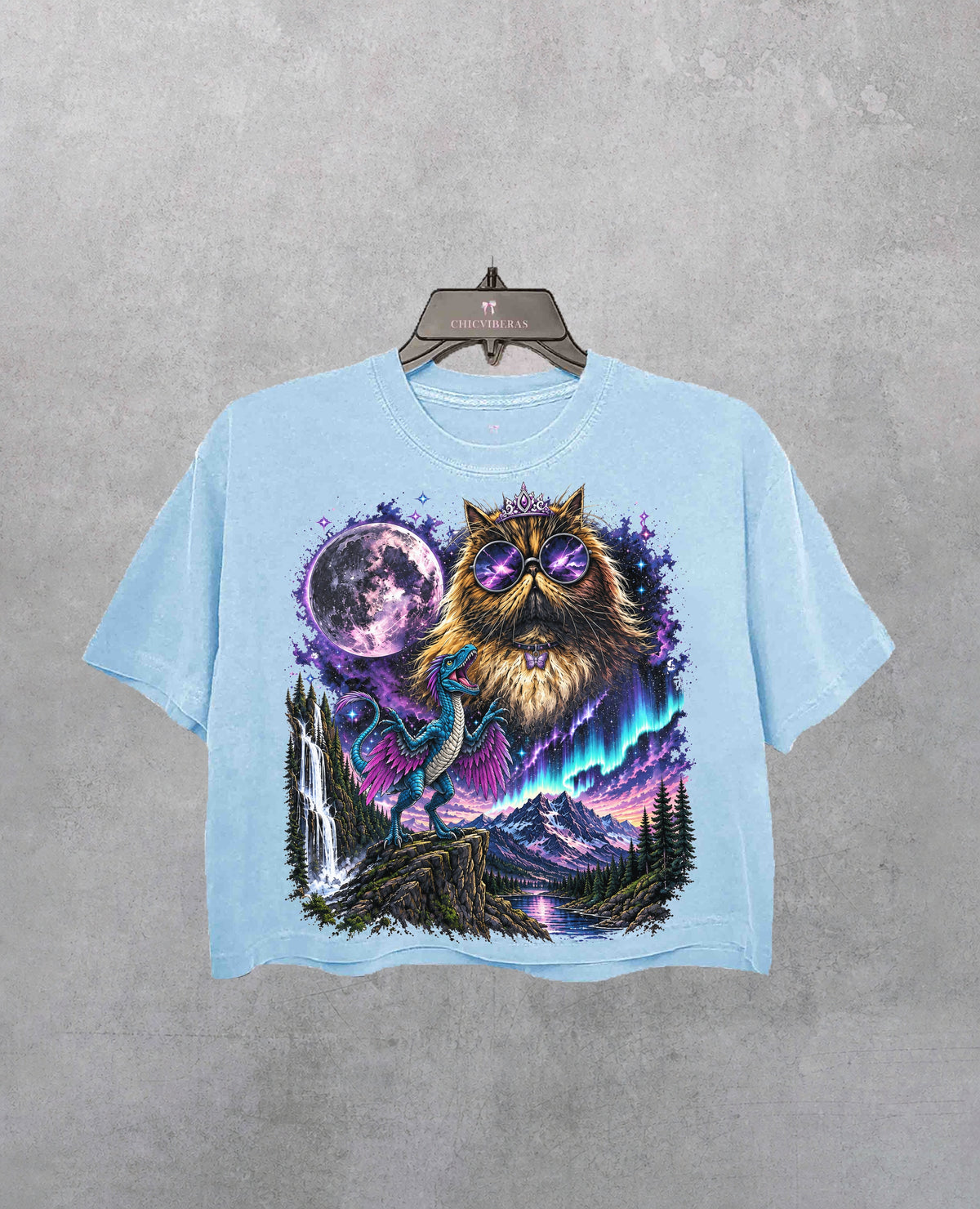 Vintage Princess Donut Dungeon Crawler Carl Crop Shirt