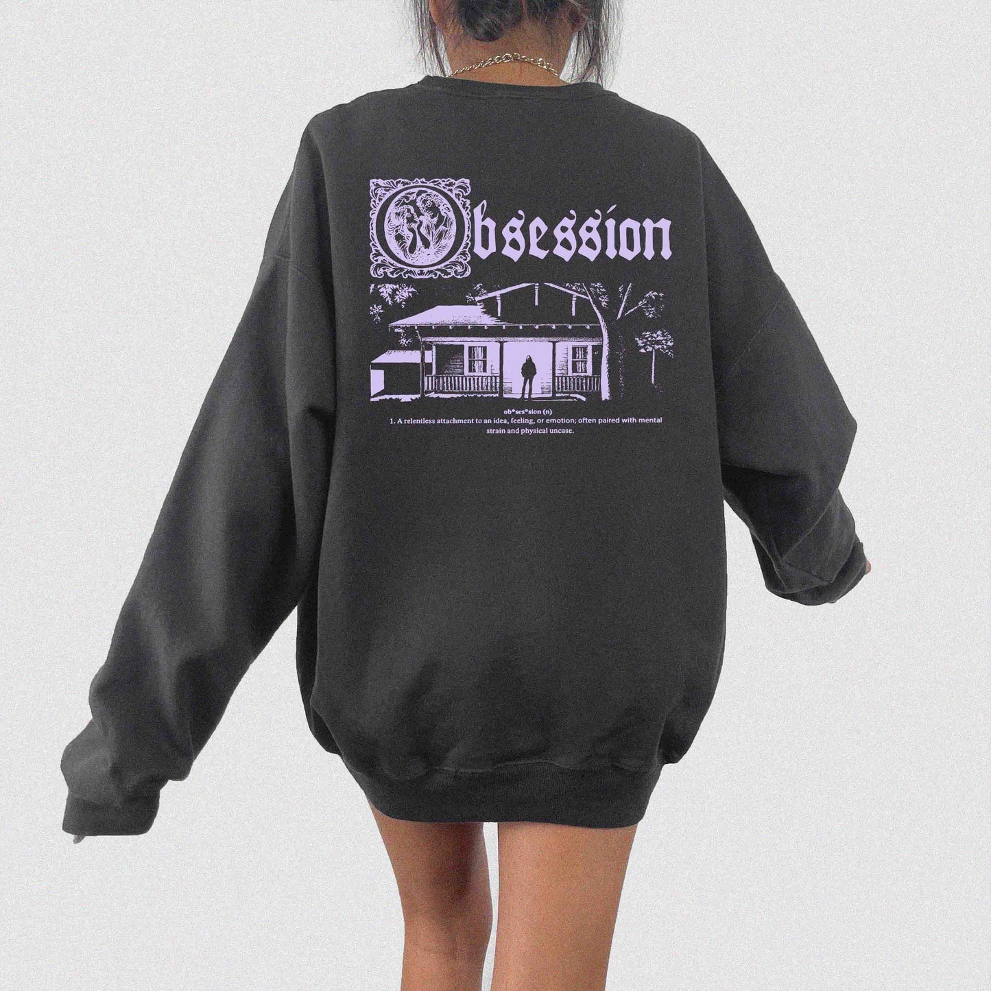 Obsession Movie 2026  Curry Barker Gothic Horror Crewneck