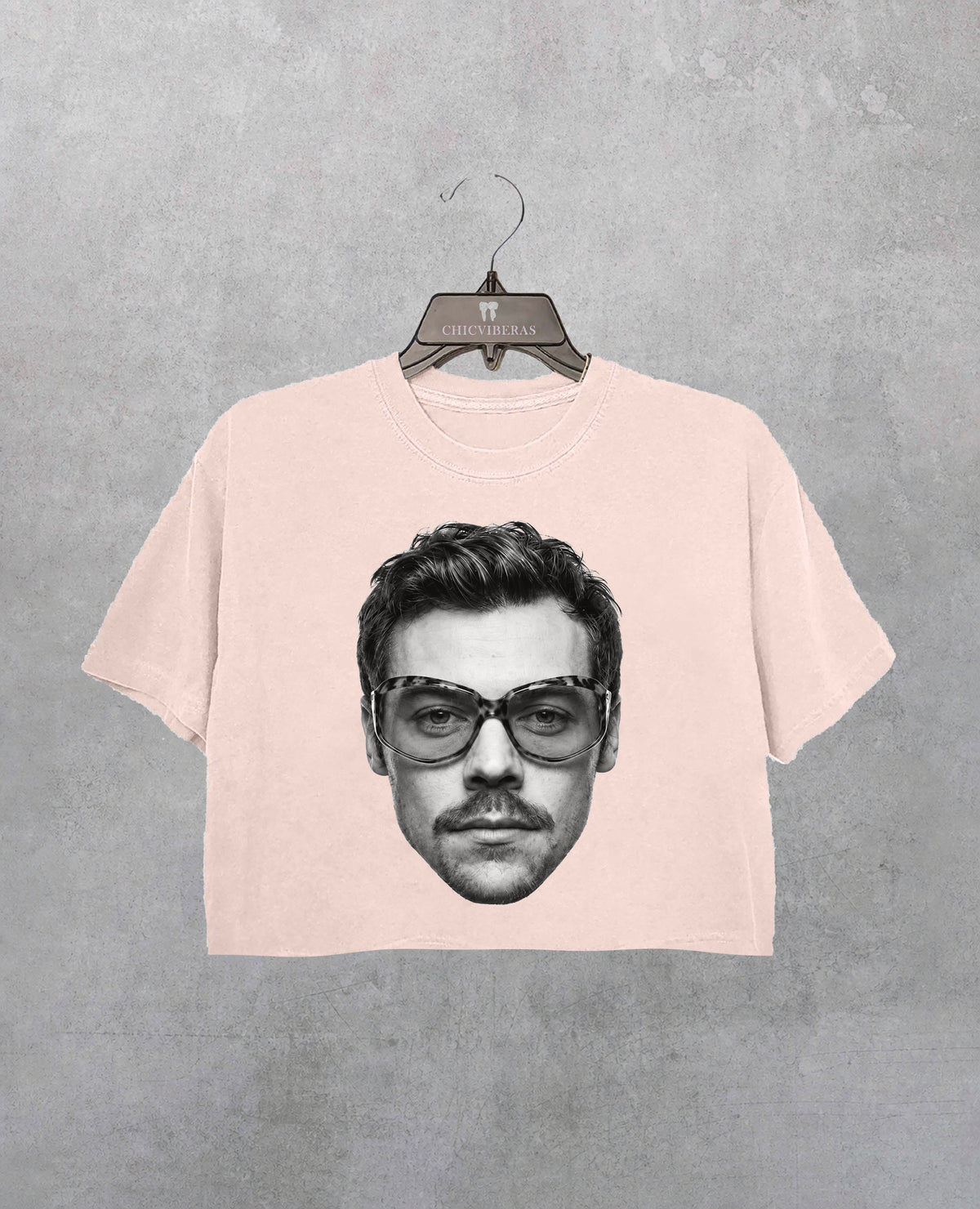 Harry S Face Vintage Concert Crop Shirt