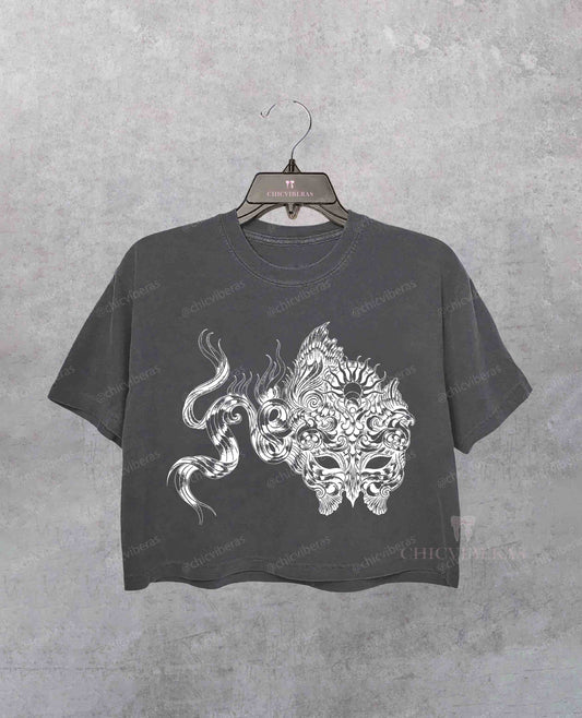 SJM  A Court of Silver Flames Crop Shirt